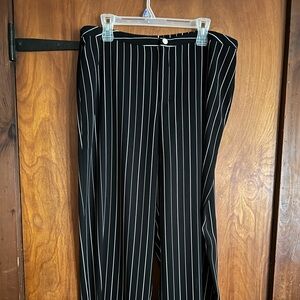 Requirements Gray and White Striped Garment